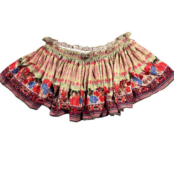 Anthropologie Villa Floral Crop Top NWT - Picture 5 of 10